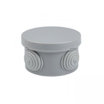 Фотография товара 'EKF Коробка распаячная с крышкой наружная  plc-kmr-040-038-r'