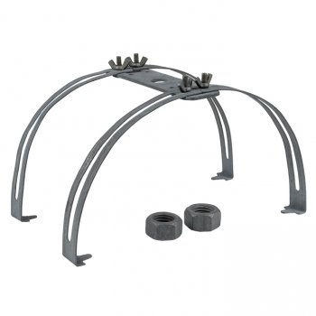 Фотография товара 'EKF Держатель молниеприемника 1-2 метра на круглый конек двойной PROxima lp-04002'