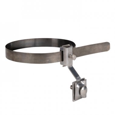 Фотография товара 'EKF Держатель для труб универсальный D=(0-200)мм Cu и полоса нерж. cталь PROxima lp-33220-cu'