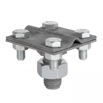 Фотография товара 'EKF Зажим прута на штыре (пластина 56х56мм) HZ PROxima lp-g6606-e1302'