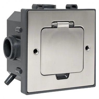 Фотография товара 'EKF cl-ln-knl-2 Лючок напольный C-Line 2 (с напольной коробкой)'