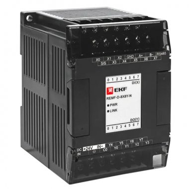 Фотография товара 'EKF REMF-D-8X8Y-N Модуль дискретного в/в REMF 8/8 N PRO-Logic'