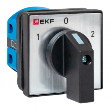 Фотография товара 'EKF pk-1-41-25-65 Переключатель кулачковый ПК-1-41 25А 1P «1-0-2» IP65'