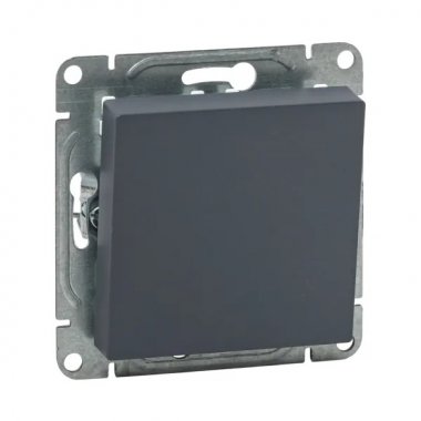 Фотография товара 'EKF UP1-SWG-11 Механизм выключателя, одноклавишный, проходной, графит Эпика'