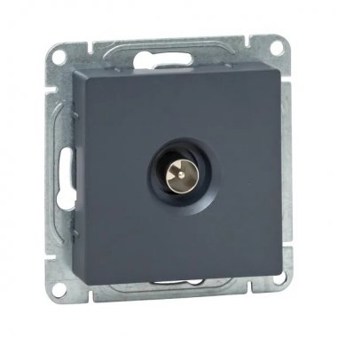 Фотография товара 'EKF UP1-SOG-TV-1 Механизм розетки TV, одиночная, графит Эпика'