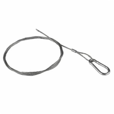 Фотография товара 'EKF trk-7 Трос стальной с карабином 7 м (2 мм)'