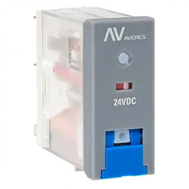 Фотография товара 'EKF rpat-22-2-24DC Реле промежуточное с кнопкой и мех. Индикацией RPAt 22/2 8A 24В DC'