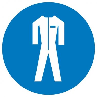 Фотография товара 'EKF pn-m-07 Знак пластик M07 "Работать в защитной одежде" (200x200)'