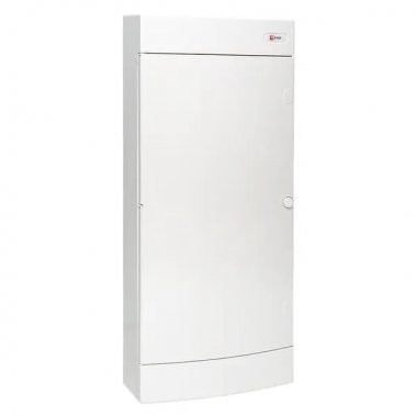 Фотография товара 'EKF ux-4x12-nw Щит распределительный навесной "Unix" белая дверь 4x12 модулей IP41'