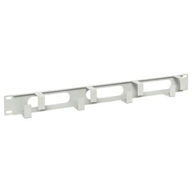 Фотография товара 'EKF TRC-1CO-4R-M-GR Кабельный органайзер TERACOM 1U 4 кольца с окнами'