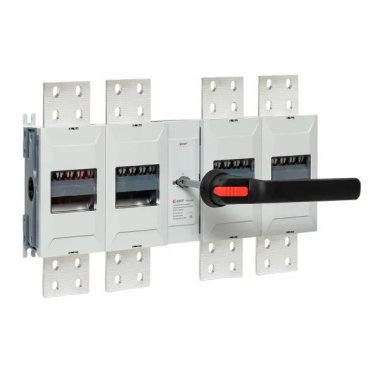 Фотография товара 'EKF psds-3150-4 Рубильник-выключатель 3150A 4P c рукояткой управления'