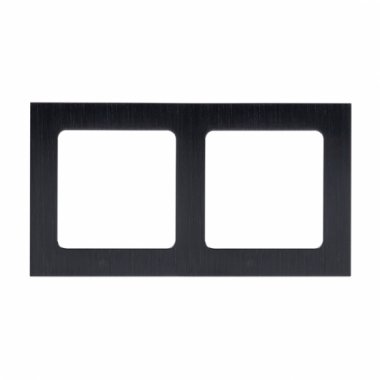 Фотография товара 'EKF EZM-G-303-10 Стокгольм Рамка 2-местная металлическая'