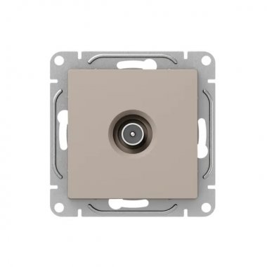 Фотография товара 'EKF UP1-SOI-TV-2 Механизм розетки TV, проходная, кремовый Эпика'