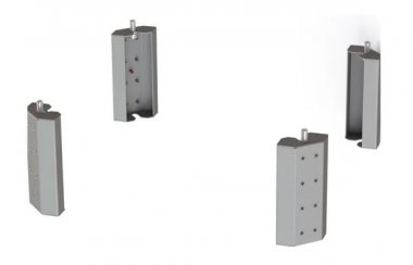 Фотография товара 'EKF AleSta-BS20 Комплект угловых элементов цоколя В =200 мм, 1 кмп = 4 шт.'