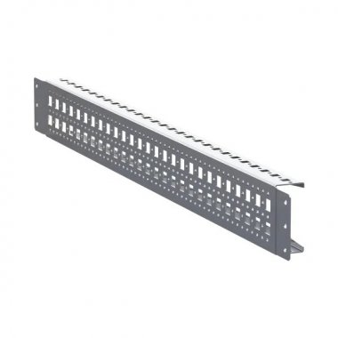 Фотография товара 'EKF AleSta-ARS800 Рейка монтажная широкая перфорированная с накладным креплением Д800'