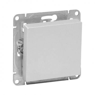 Фотография товара 'EKF UP1-SWA-11 Механизм выключателя, одноклавишный, проходной, алюминий Эпика'