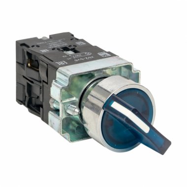 Фотография товара 'EKF xb2-bk21-b-24 Переключатель BD21 2P c синей подстветкой 24В NO'