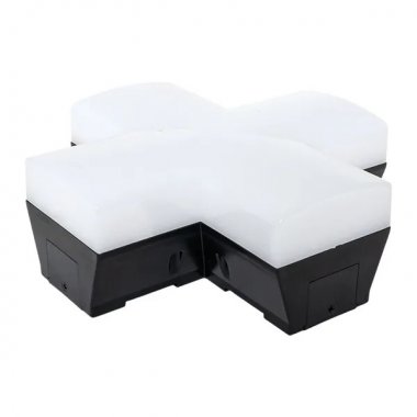 Фотография товара 'EKF LBL-X-12-B-4000 Фигурный коннектор для светильников ДБО-X 12Вт 4000К IP20'