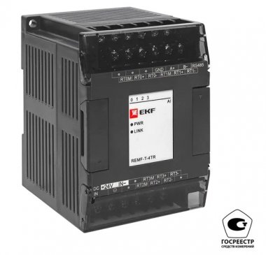 Фотография товара 'EKF REMF-T-4TR-V Модуль ввода термосопротивлений REMF 4 PRO-Logic'