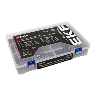 Фотография товара 'EKF cp-cn1-1 Пристрелочный набор № 1 гвоздей по бетону, кирпичу и металлу'