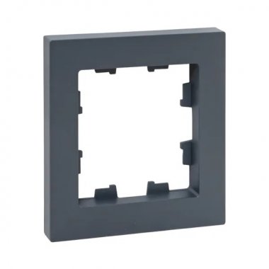 Фотография товара 'EKF UP1-FPG-01 1 - местная рамка, графит, пластик Эпика'