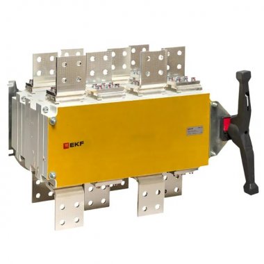 Фотография товара 'EKF pscs-2000-4 Рубильник-переключатель 2000A 4P c рукояткой управления'