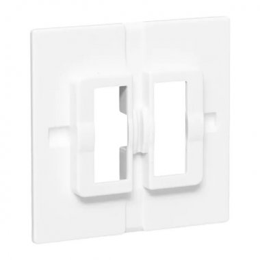 Фотография товара 'EKF UP1-SWW-44 Пластина переходная для 1 или 2х клавишного выключателя, IP44'