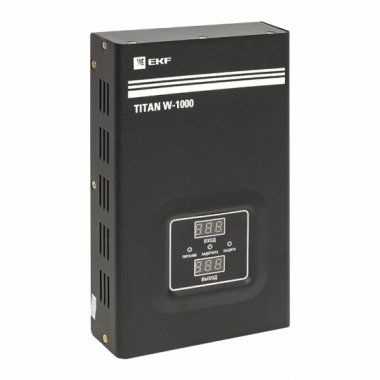 Фотография товара 'EKF stab-w-1000 Стабилизатор напряжения настенный TITAN W-1000'