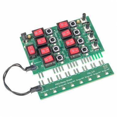 Фотография товара 'EKF ILR-20-24D-test Плата отладочная для реле 24В 20 в/в'