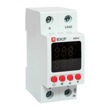 Фотография товара 'EKF MRVA-32A-v2 Реле напряжения и тока с дисп. 2 мод. MRVA 32A'