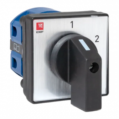 Фотография товара 'EKF pk-1-51-25-65 Переключатель кулачковый ПК-1-51 25А 1P «1-2» IP65'