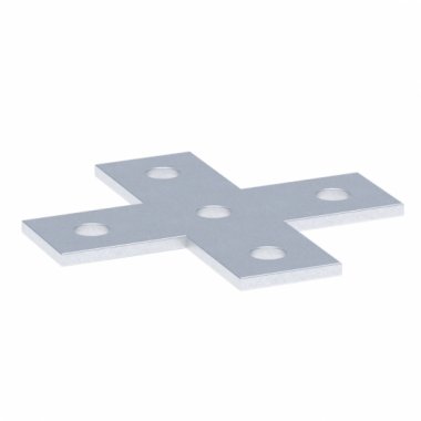 Фотография товара 'EKF stpx STRUT-пластина Х-образная 5 отверстий'