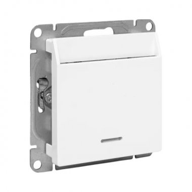 Фотография товара 'EKF UP1-SWW-card Механизм выключателя, карточный, с подсветкой, белый Эпика'