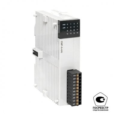 Фотография товара 'EKF EMF-A-4AI-V Модуль аналогового ввода EMF 4 PRO-Logic'