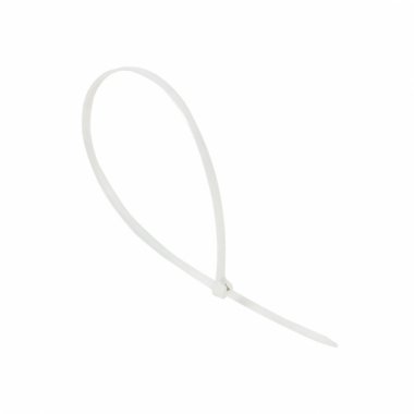 Фотография товара 'EKF plc-fl-ctsbw-5x300 Хомут нейлоновый со стальным зубом (б), 5x300'