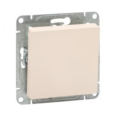 Фотография товара 'EKF UP1-SWI-12 Механизм выключателя, одноклавишный, перекрёстный, кремовый Эпика'