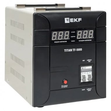 Фотография товара 'EKF stab-TF-5000 Стабилизатор напряжения симисторный'