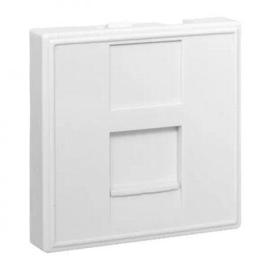 Фотография товара 'EKF E2MK016-135-10 Розетка RJ45 кат. 6, 2 модуля'