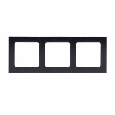 Фотография товара 'EKF EZM-G-304-10 Стокгольм Рамка 3-местная металлическая'