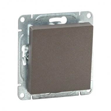 Фотография товара 'EKF UP1-SWM-12 Механизм выключателя, одноклавишный, перекрёстный, мокко Эпика'