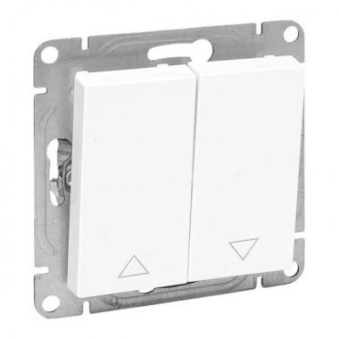 Фотография товара 'EKF UP1-SWW-25 Механизм выключателя жалюзи, белый Эпика'