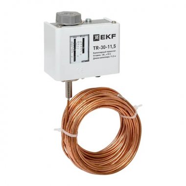 Фотография товара 'EKF TR-30-11,5 Реле температуры (термостат) капилляр 11,5 метра EKF'