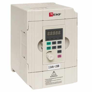 Фотография товара 'EKF VT80-2R2-3B Преобразователь частоты 2,2 кВт 3х400В'