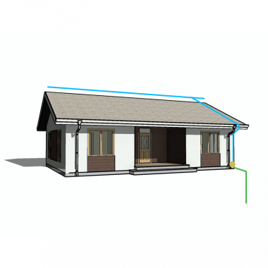 Фотография товара 'EKF lp-8x8 Комплект молниезащиты частного дома габ. 8х8м'