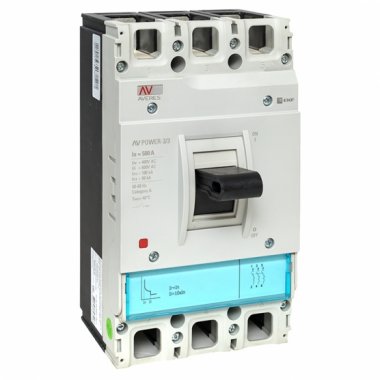 Фотография товара 'EKF mccb-33-500H-TR-av Автоматический выключатель AV POWER-3/3 500А 100kA TR'