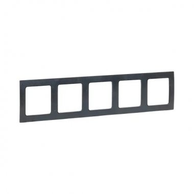 Фотография товара 'EKF EAM-G-306-30 Стокгольм Рамка 5-местная черная'