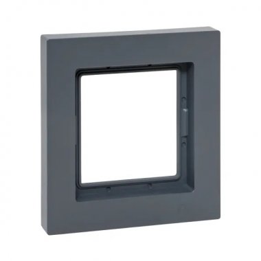Фотография товара 'EKF UP1-FPG-01-44 1 - местная рамка, IP44, графит, пластик Эпика'