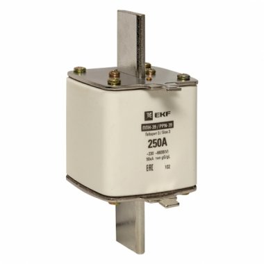 Фотография товара 'EKF fus-39/630/250 Плавкая вставка ППН-39 630/250А габарит 3'