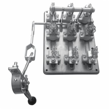 Фотография товара 'EKF rps-r-400l Разъединитель-предохранитель РПС-4 400А'