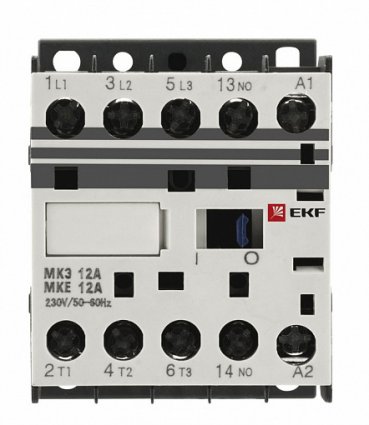 Фотография товара 'EKF Миниконтактор МКЭ 12А 400В 1NO PROxima Mctr-s-12-400'